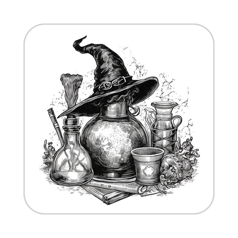 زیر لیوانی کاکتی طرح هری پاتر Harry Potter مدل mp41853