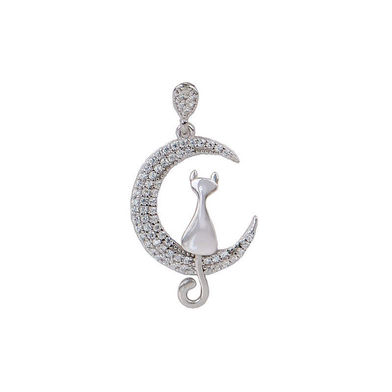 آویز گردنبند نقره زنانه جی تی ای مدل جی نایس 66 آویز گردنبند نقره زنانه جی تی ای مدل جی نایس 66