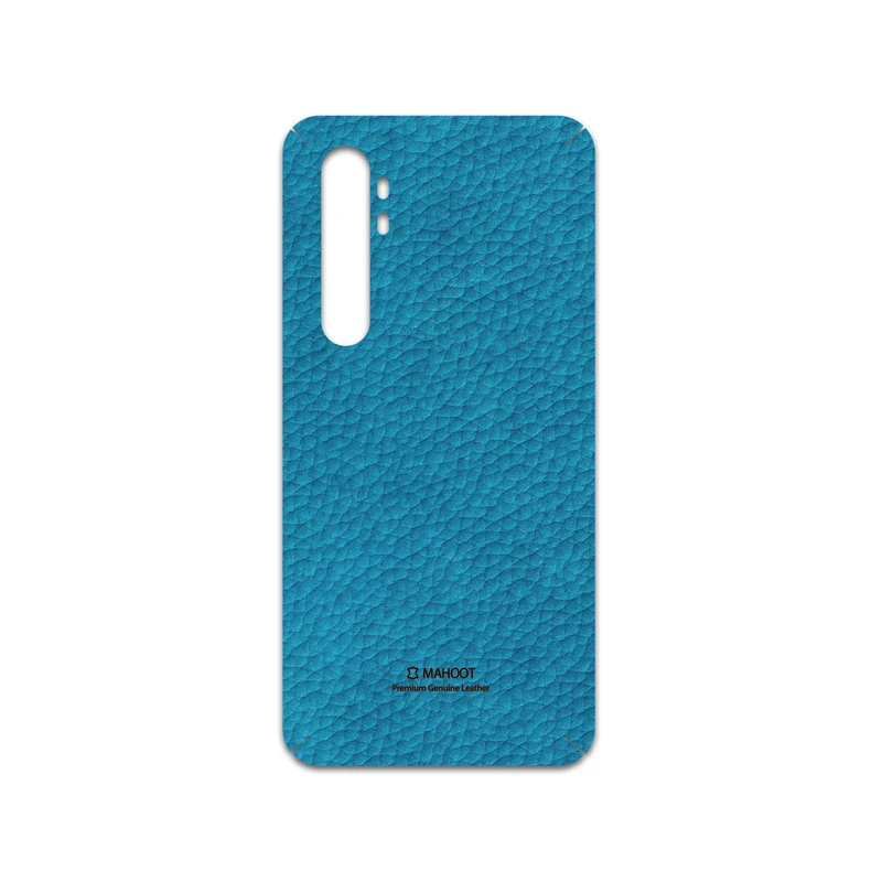 برچسب پوششی ماهوت مدل Blue-Leather مناسب برای گوشی موبایل شیائومی Mi Note 10 Lite