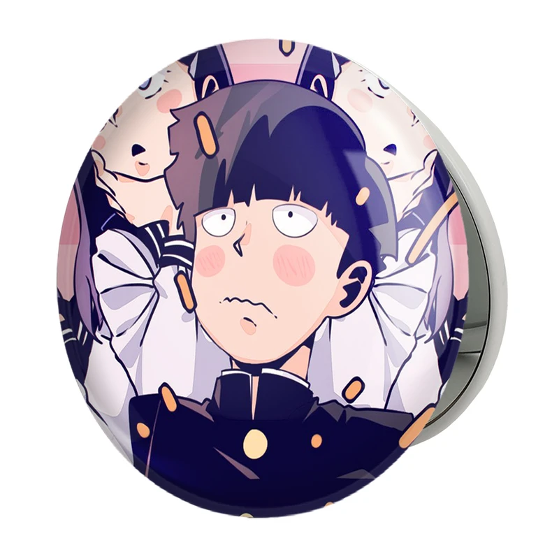 آینه جیبی خندالو طرح شییکو انیمه موب سایکو Mob Psycho 100 مدل تاشو کد 24434 