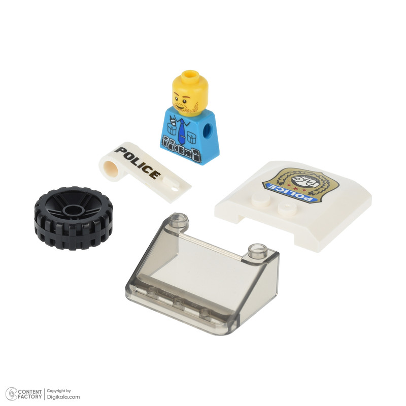 ساختنی 109 تکه جای استار طرح ماشین پلیسی مدل 20028