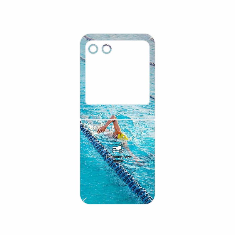 برچسب پوششی ماهوت مدل Swimming مناسب برای گوشی موبایل موتورولا Razr 40 Ultra