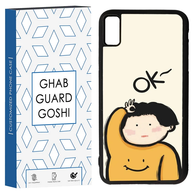 کاور قاب گارد گوشی طرح فانتزی کد TPU-201 مناسب برای گوشی موبایل اپل Iphone XS MAX/ Iphone X MAX