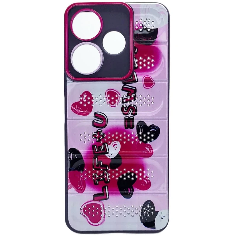 کاور قاب آوش طرح عروسکی مدل دخترانه 002 مناسب برای گوشی موبایل شیائومی REDMI 13