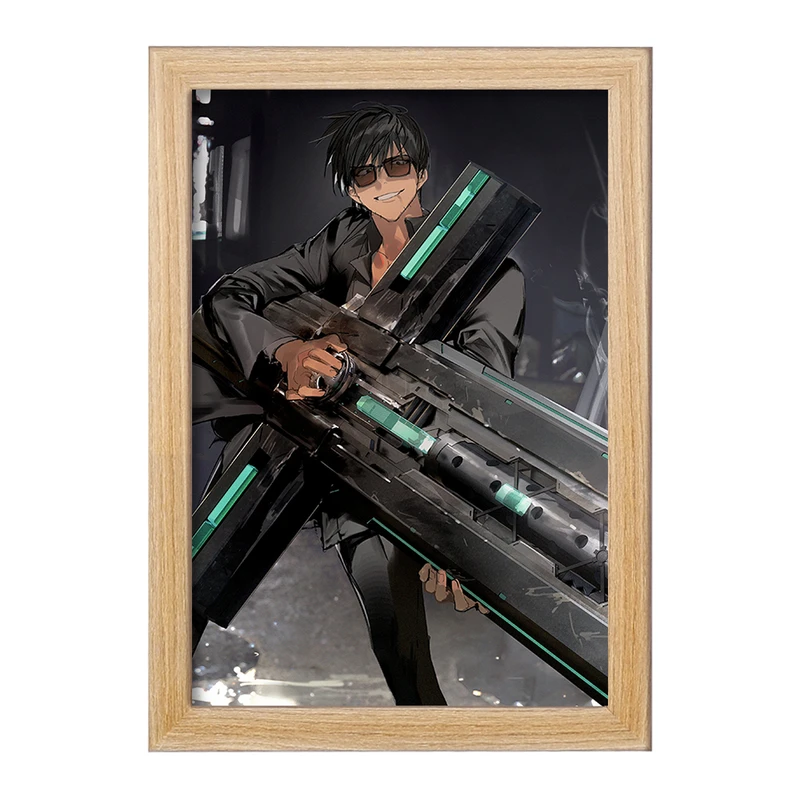 تابلو خندالو مدل نیکولاس انیمه تریگان (Trigun) کد 36218