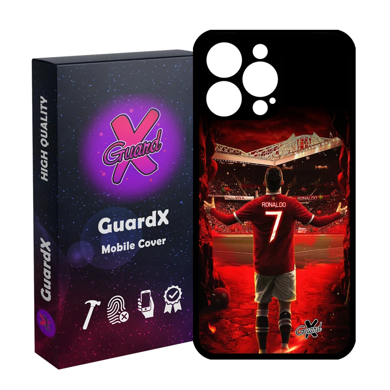کاور گارد ایکس طرح Ronaldo مدل Glass10397 مناسب برای گوشی موبایل اپل iPhone 14 Pro Max