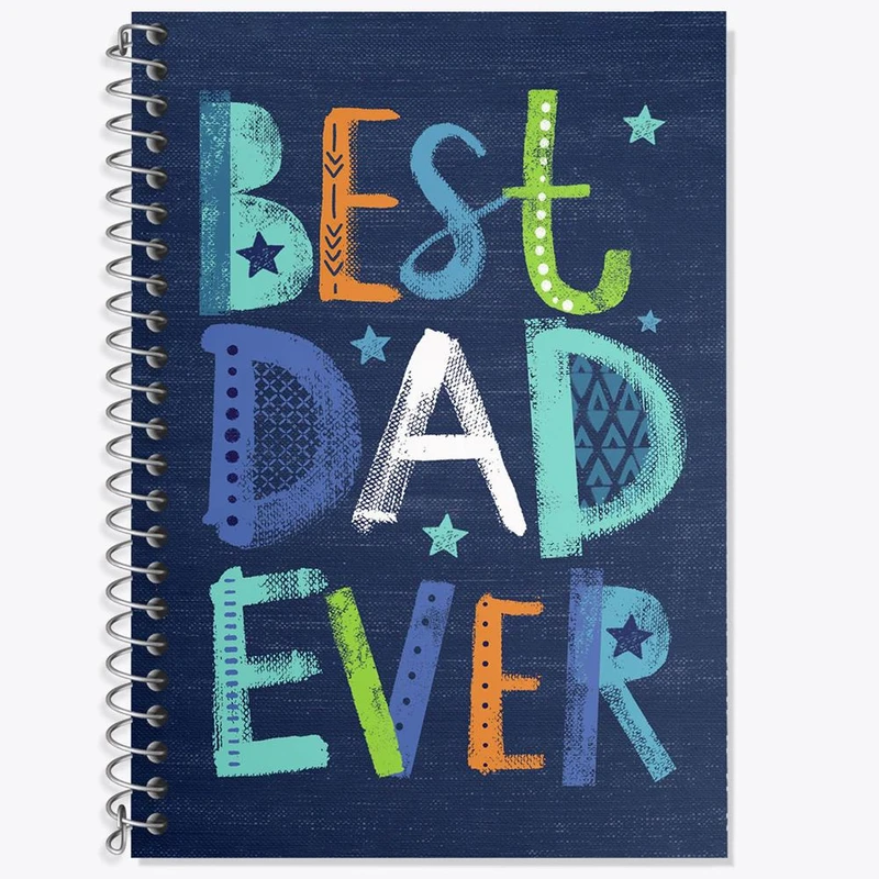 دفتر لغت 50 برگ خندالو مدل بهترین بابای دنیا کد 8394