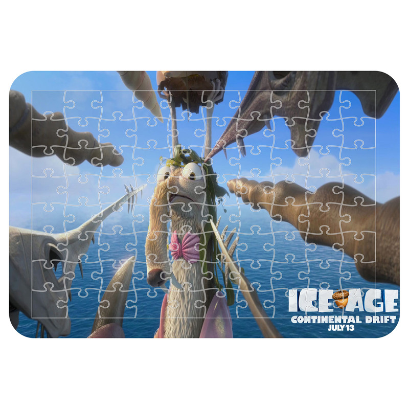 پازل 54 تکه مدل CHB1901 طرح انیمیشن عصر یخبندان