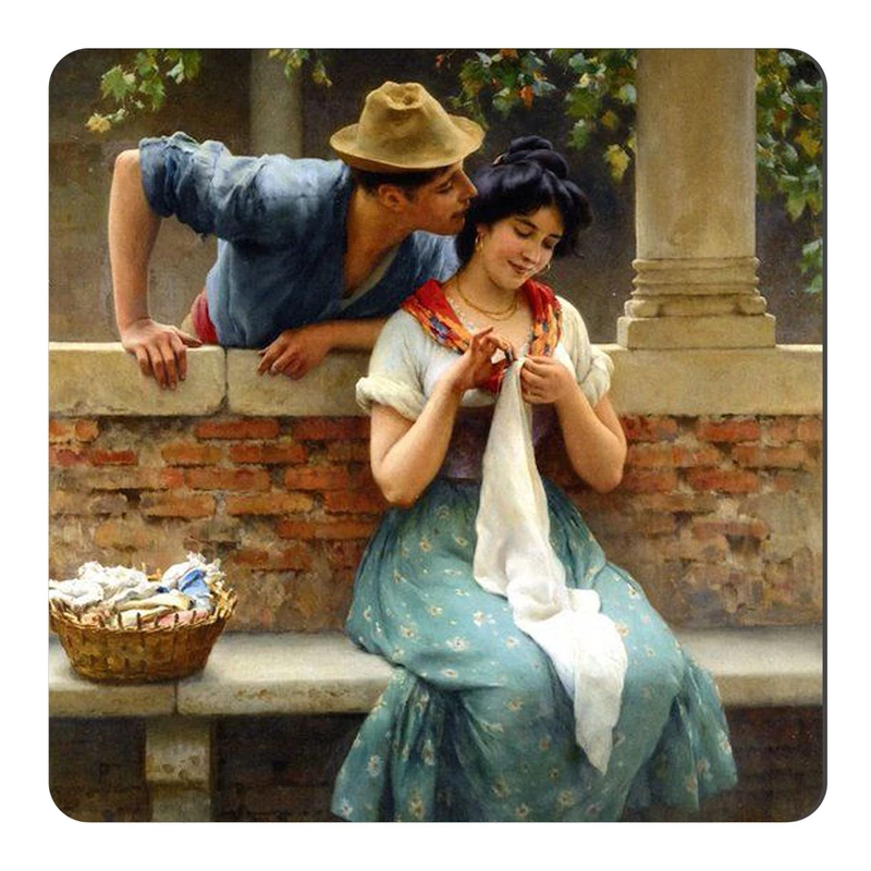 مگنت طرح عشاق روستایی کد wmg2604