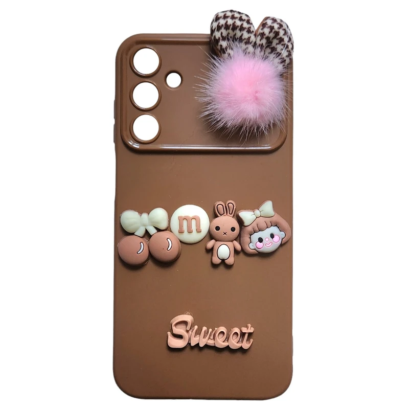 کاور طرح عروسکی برجسته مدل sweet مناسب برای گوشی موبایل سامسونگ Galaxy A15