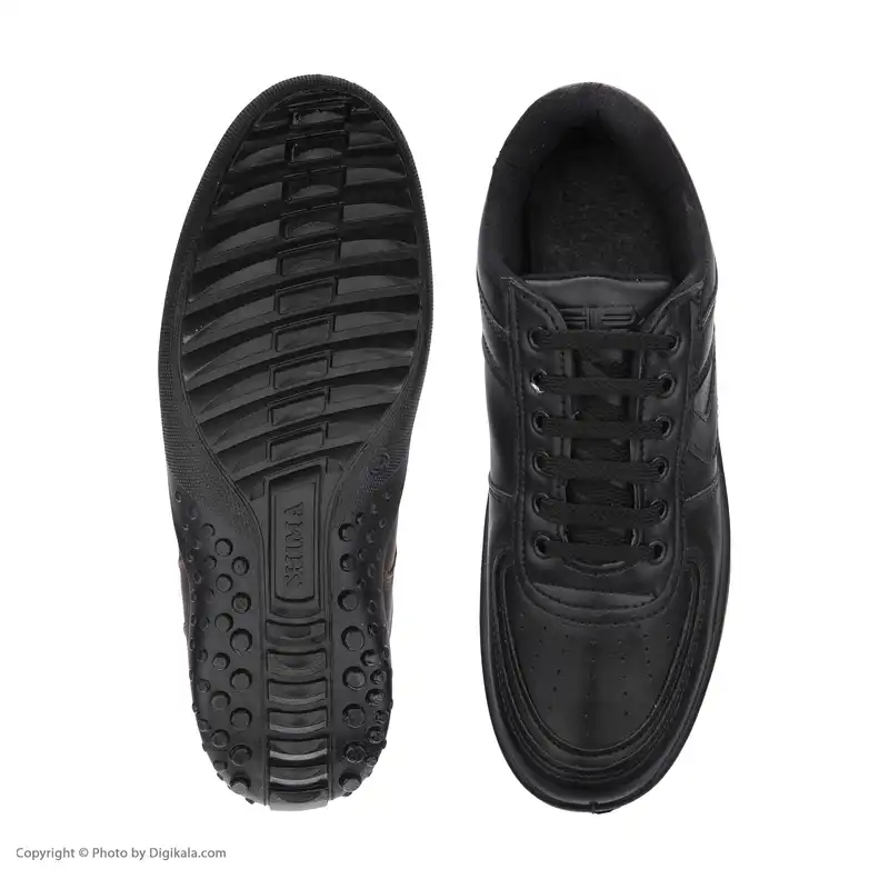 کفش روزمره زنانه شیما مدل ونس رنگ مشکی