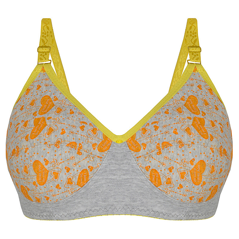 سوتین زنانه دکسونری مدل 340008810 اسفنجی رنگ زرد