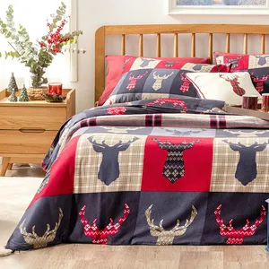 سرویس رو تختی انگلیش هوم مدل Patchy Deers یک نفره سه تکه