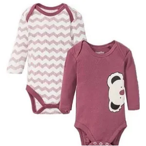 بادی آستین بلند نوزادی لوپیلو مدل HRZ0096