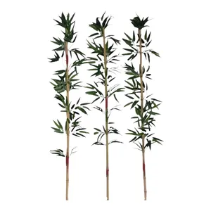 گل مصنوعی مدل شاخه بامبو خیزران مجموعه 3 عددی
