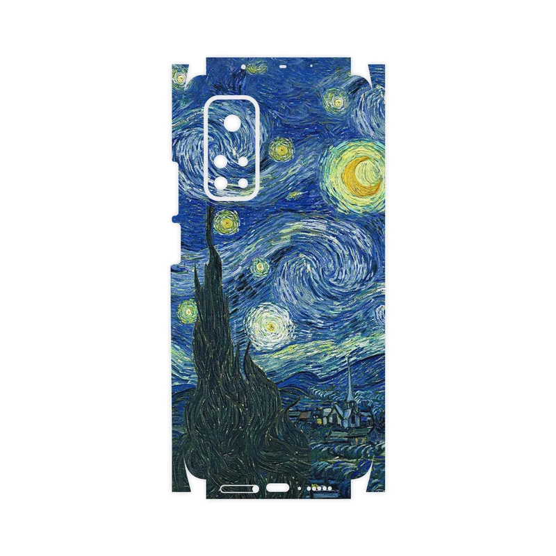 برچسب پوششی ماهوت مدل The Starry Night of van Gogh-FullSkin مناسب برای گوشی موبایل شیائومی Mi 10T 5G