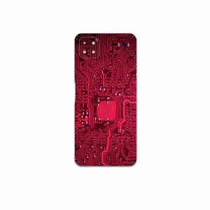 MAHOOT Red-Printed-Circuit-Board Cover Sticker for Huawei Nova Y60