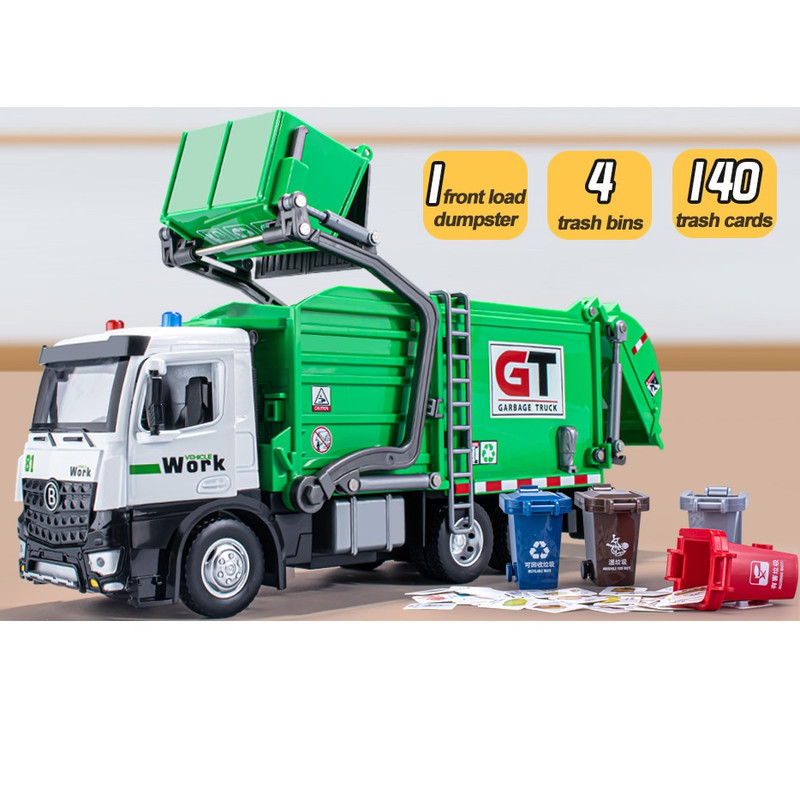 ماشین بازی مدل کامیون حمل زباله