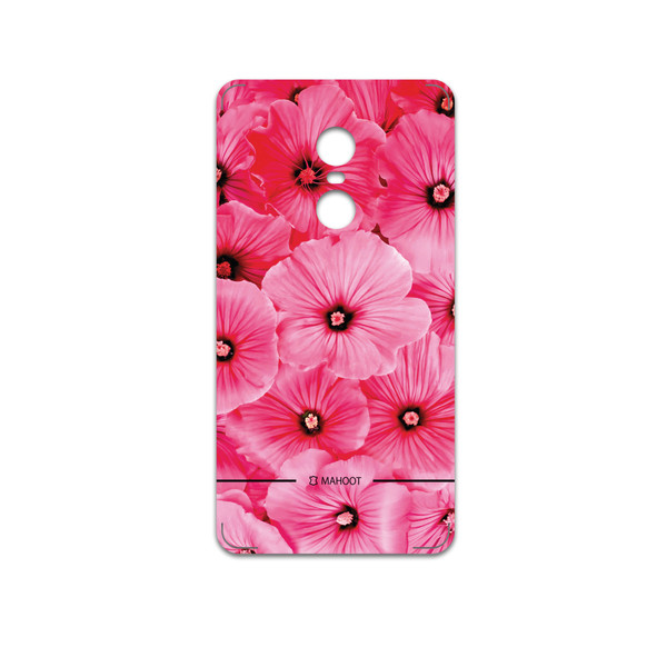 برچسب پوششی ماهوت مدل Pink-Flower مناسب برای گوشی موبایل شیائومی Redmi Note 4