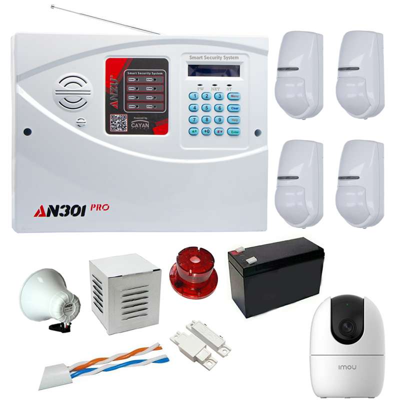 سیستم دزدگیر سیم کارتی آنزو مدل AN301Pro سیستم دزدگیر سیم کارتی آنزو مدل AN301Pro