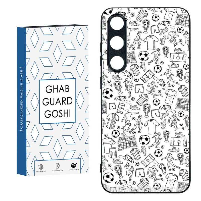 کاور قاب گارد گوشی طرح فوتبال کد TPU-118 مناسب برای گوشی موبایل سامسونگ  GALAXY S24 FE  