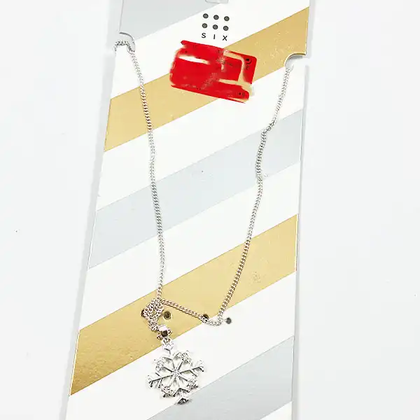 گردنبند زنانه سیکس مدل برف