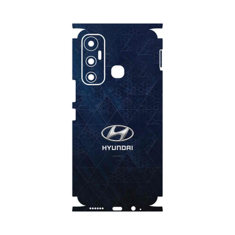 برچسب پوششی ماهوت مدل Hyundai_Logo-FullSkin مناسب برای گوشی موبایل اینفینیکس Hot 11