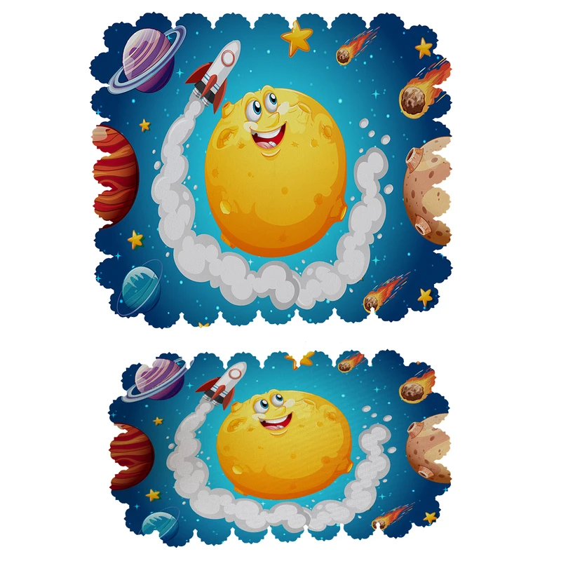  ست رومیزی 2 تکه طرح کودکانه کد 8480