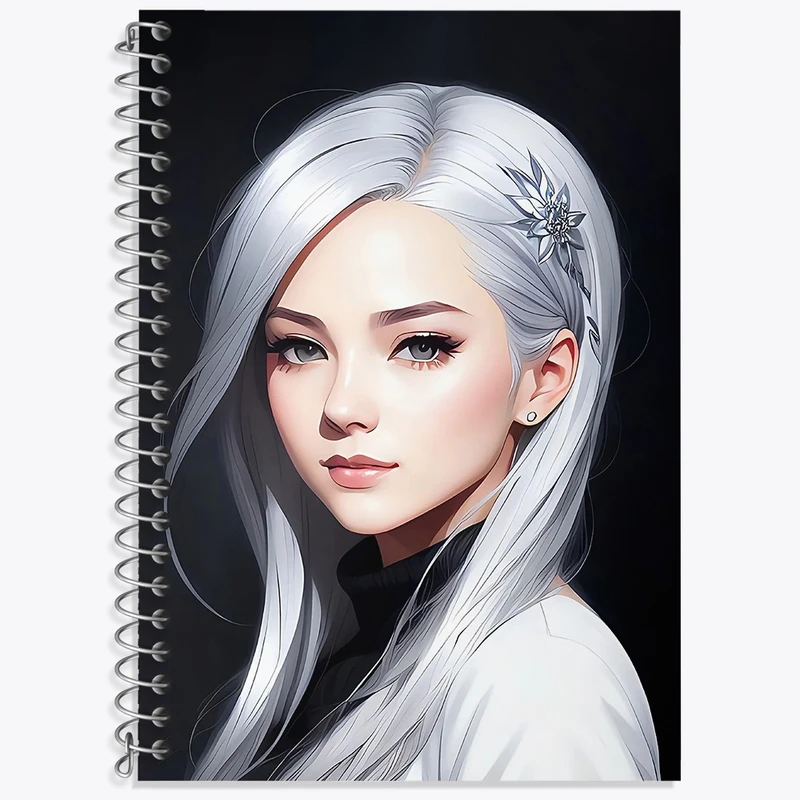 دفتر لغت 50 برگ خندالو طرح دخترانه کد N19