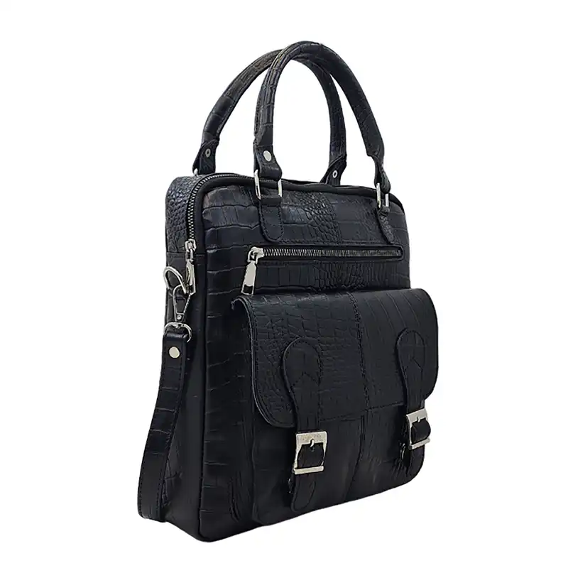 کیف دستی زنانه مدل کرکو چرم طبیعی گاوی کد S_228