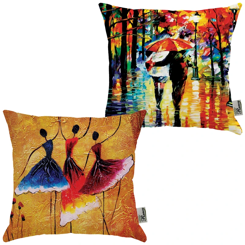 کاور کوسن رنس مدل CC21-10034-10041 مجموعه 2 عددی