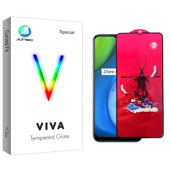 محافظ صفحه نمایش جانبو مدل Viva king مناسب برای گوشی موبایل ریلمی Q2i