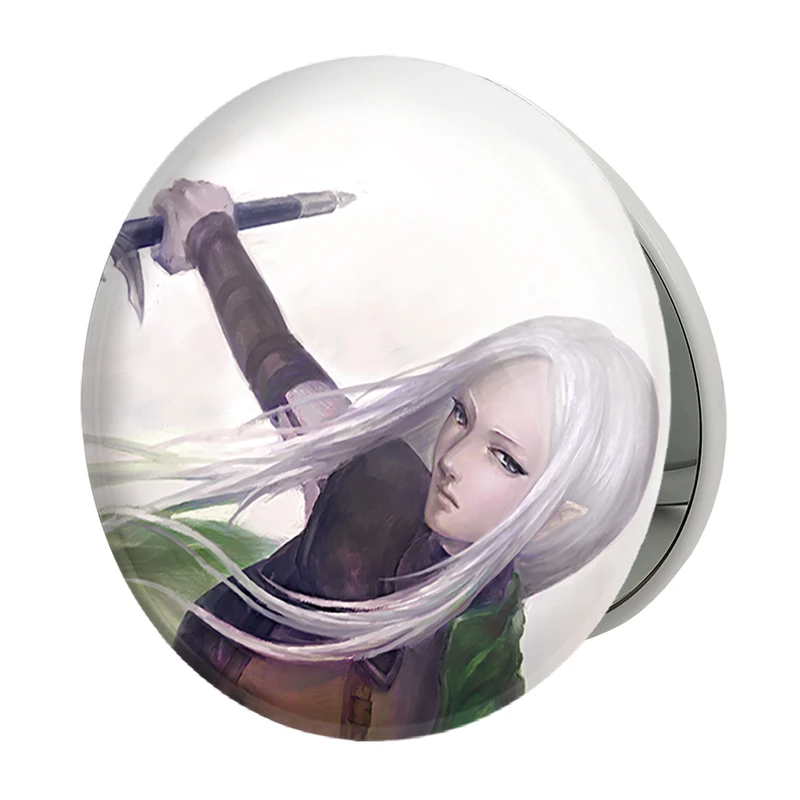 آینه جیبی خندالو طرح ایرنه انیمه کلیمور مدل تاشو کد 33473