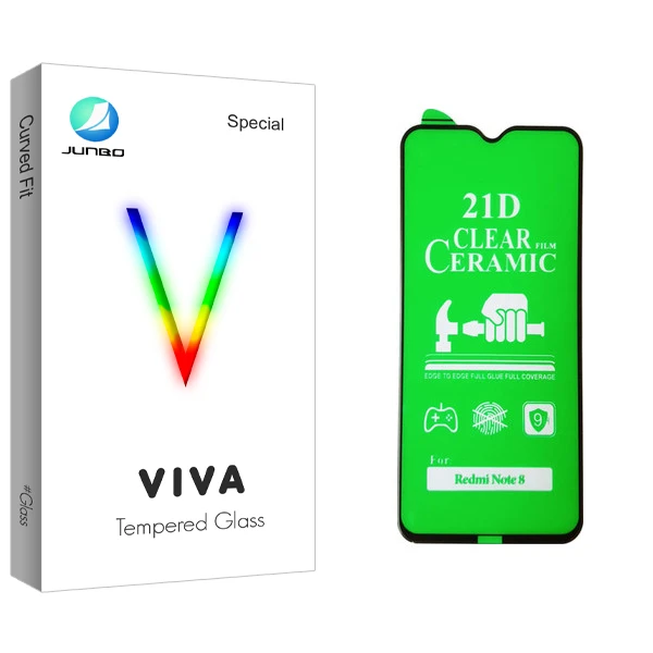 محافظ صفحه نمایش سرامیکی جانبو مدل Viva Glass مناسب برای گوشی موبایل شیائومی Note 8