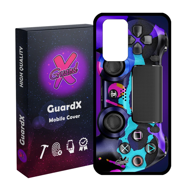 کاور گارد ایکس طرح PS4 Controller مدل Glass10089 مناسب برای گوشی موبایل شیائومی Redmi Note 10 Pro / Note 10 Pro Max