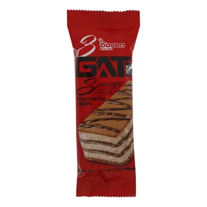 کیک تری گات وانیلی با مغزی کرم کاکائویی درنا - 60 گرم