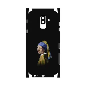 MAHOOT Girl with a Pearl Earring of Vermeer-FullSkin Cover Sticker for Samsung Galaxy A6 Plus 2018