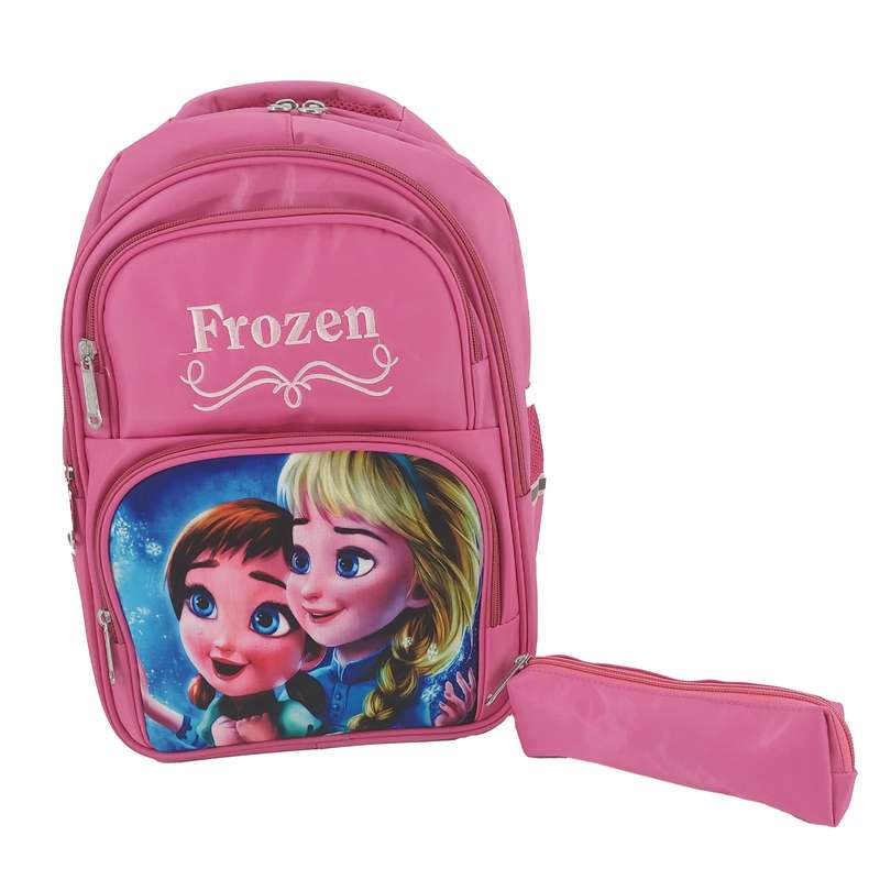 کوله پشتی مدل Frozen به همراه جامدادی