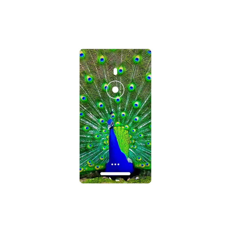 برچسب پوششی ماهوت مدل Peacock مناسب برای گوشی موبایل نوکیا Lumia 925