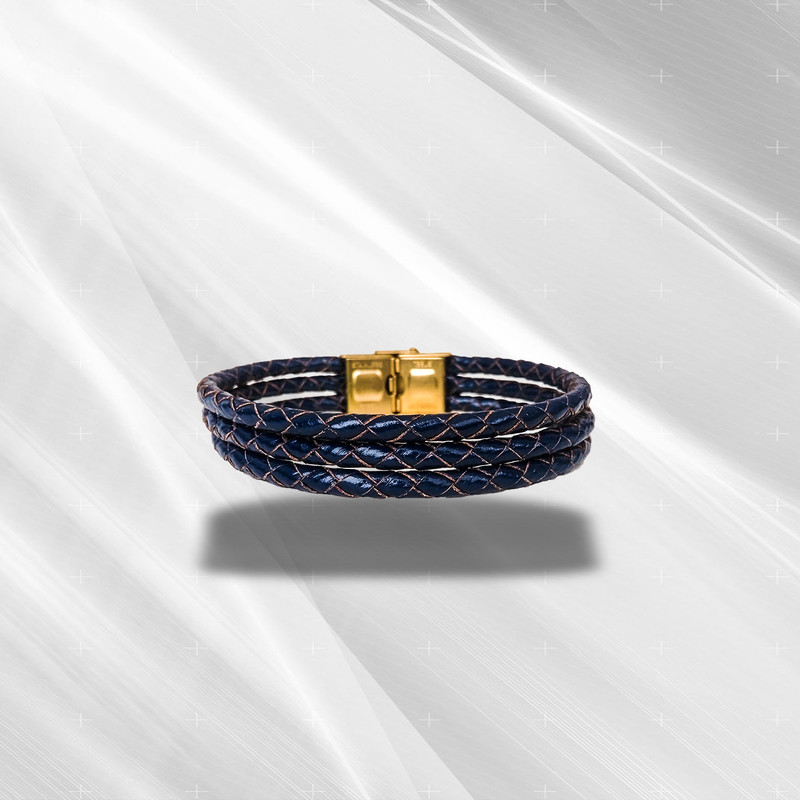 دستبند چرم وارک مدل دایان کد rb330