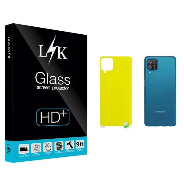 محافظ پشت گوشی ال کی مدل Hard glass مناسب برای گوشی موبایل سامسونگ Galaxy A12