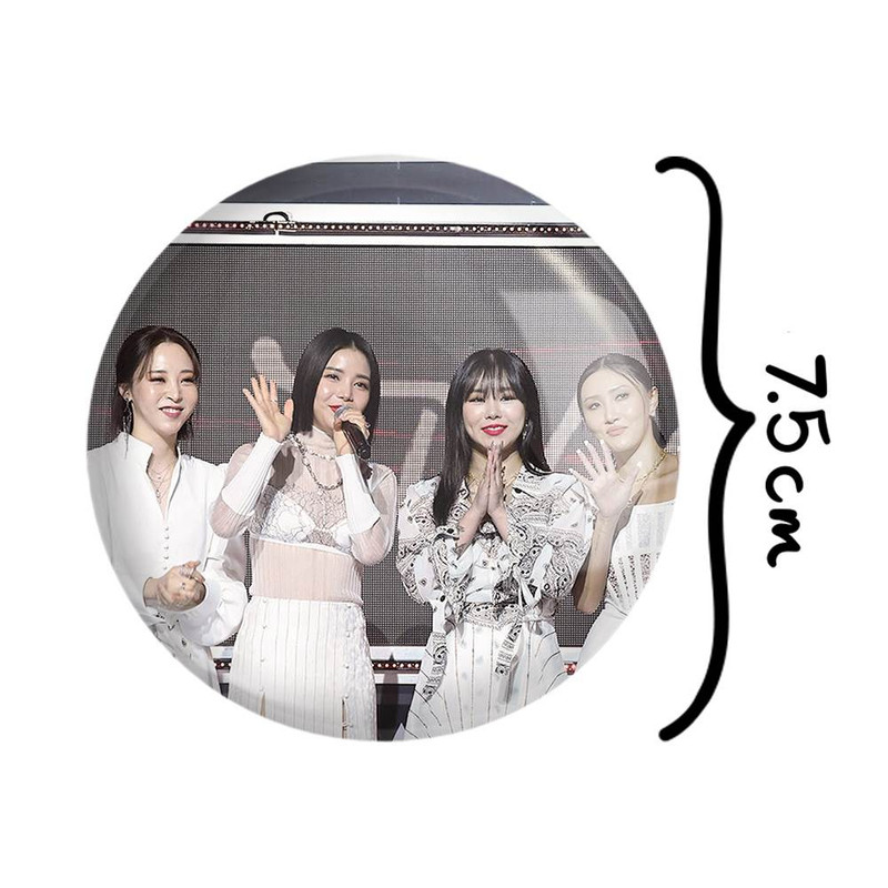 آینه جیبی خندالو مدل گروه مامامو Mamamoo  کد 11812