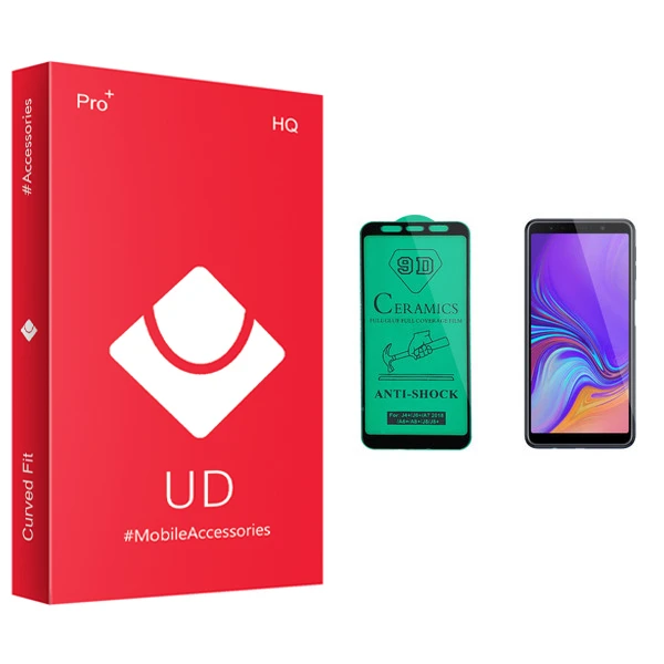 محافظ صفحه نمایش سرامیکی یو دی مدل +PRO مناسب برای گوشی موبایل سامسونگ Galaxy A7 2018/A750