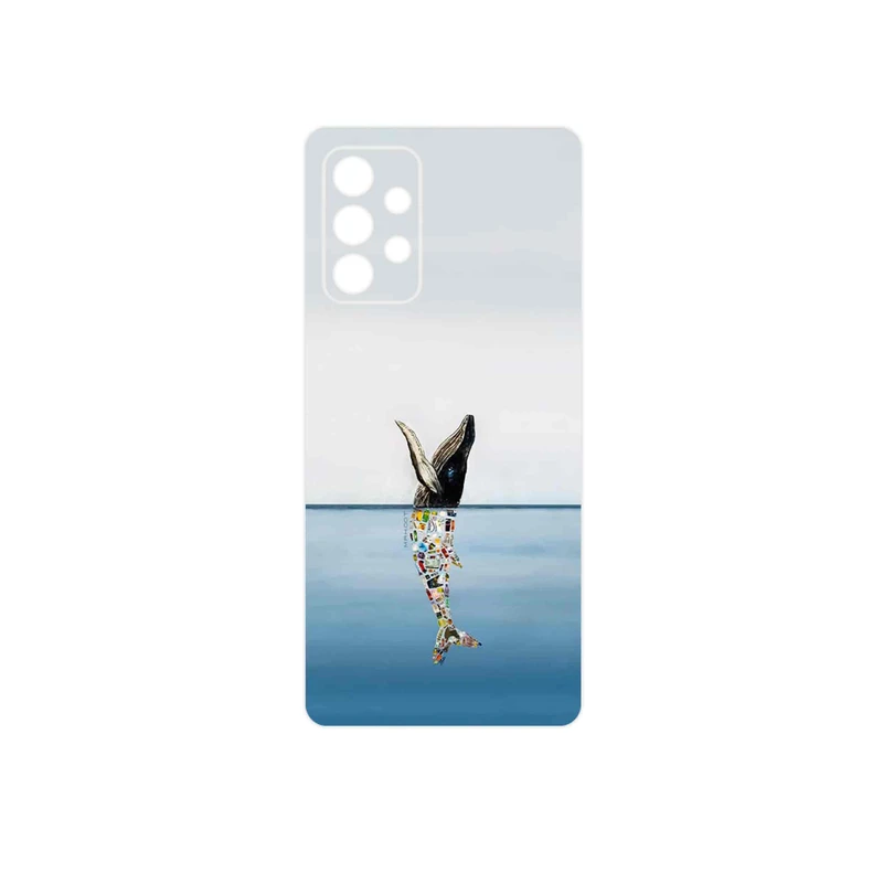 برچسب پوششی ماهوت مدل Collage of Sea Trash مناسب برای گوشی موبایل سامسونگ Galaxy A53 5G