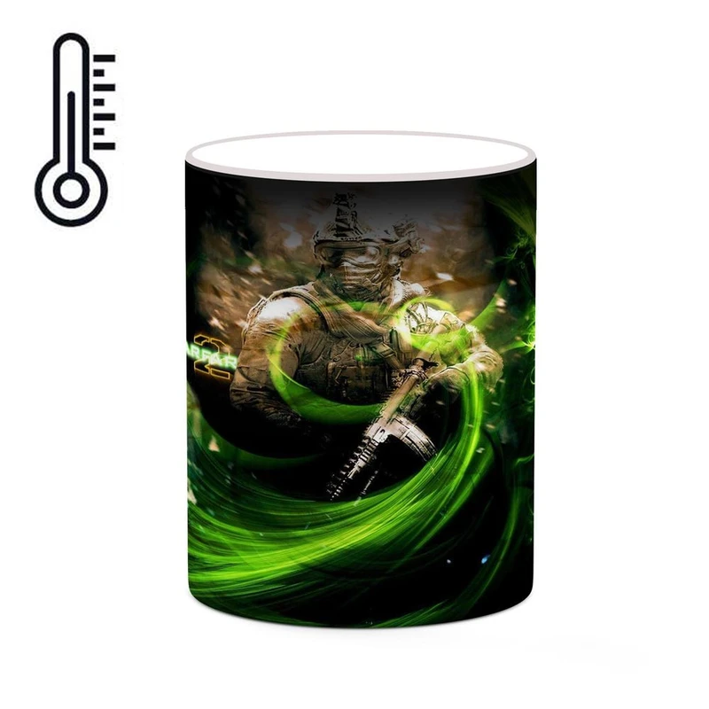 ماگ حرارتی کاکتی مدل بازی Call Of Dutyː Modern Warfare 2 کد mgh27865