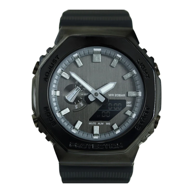 ساعت مچی عقربه‌ای مردانه کوارتز مدل کرنومتر دار پمپی 2100