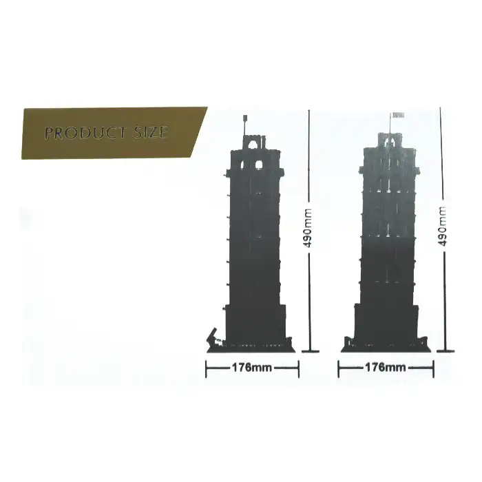 ساختنی وانگه مدل برج پیزا