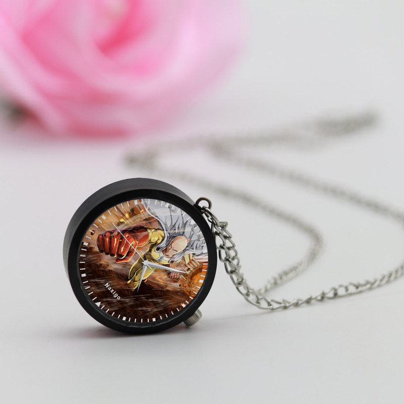 ساعت گردنبندی عقربه ای ناکسیگو مدل مردِ تک مُشتی کد NF13645