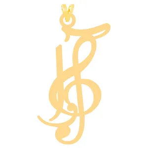 آویز گردنبند طلا 18 عیار زنانه الن نار مدل ELN3839