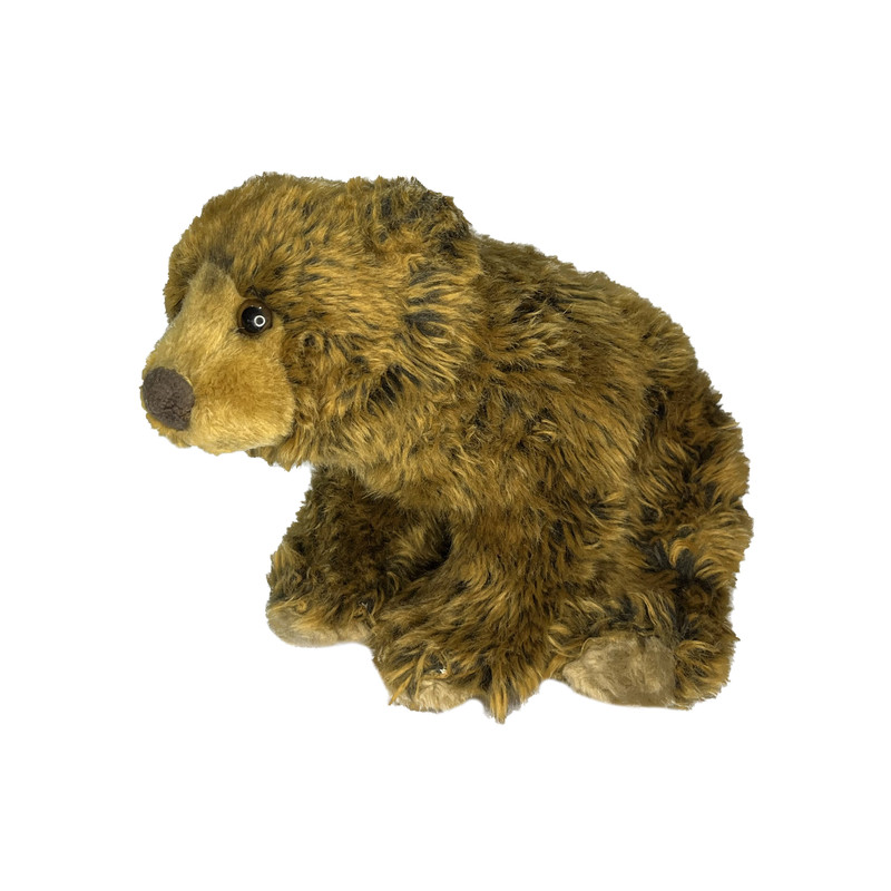 عروسک طرح خرس گریزلی مدل Grizzly Bear کد SZ10/1037 طول 23 سانتی متر
